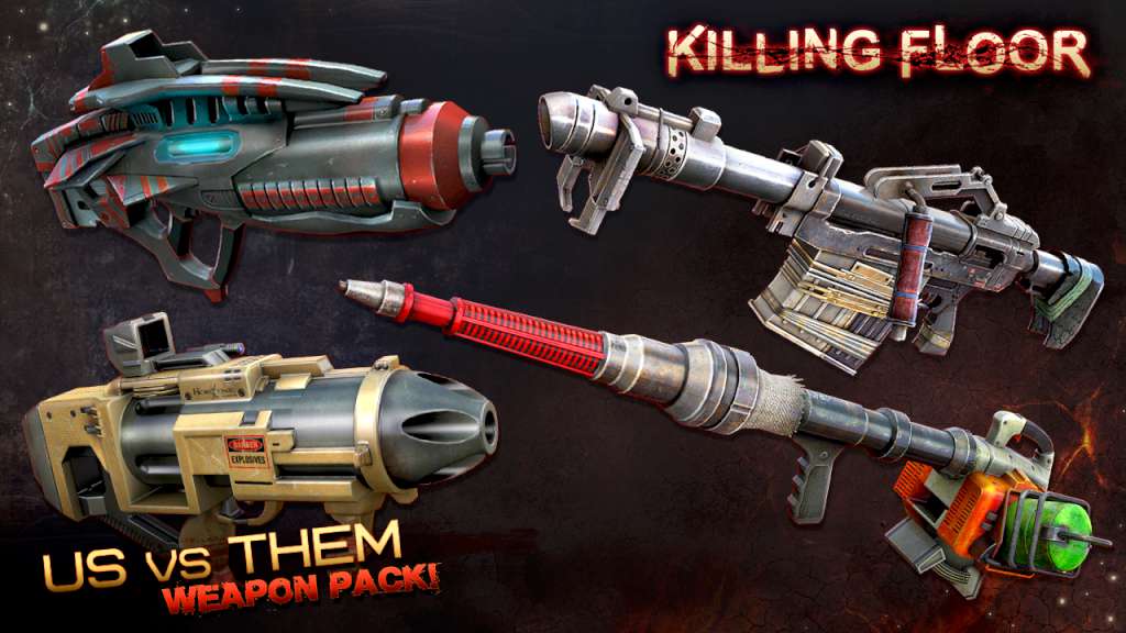 Killing Floor - Community Weapons Pack 3 - Us Versus Them Total Conflict Pack DLC Steam CD Key $0.85