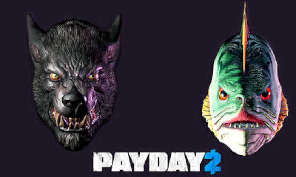 PAYDAY 2 - Lycanwulf and The One Below Masks DLC Steam CD Key $0.37