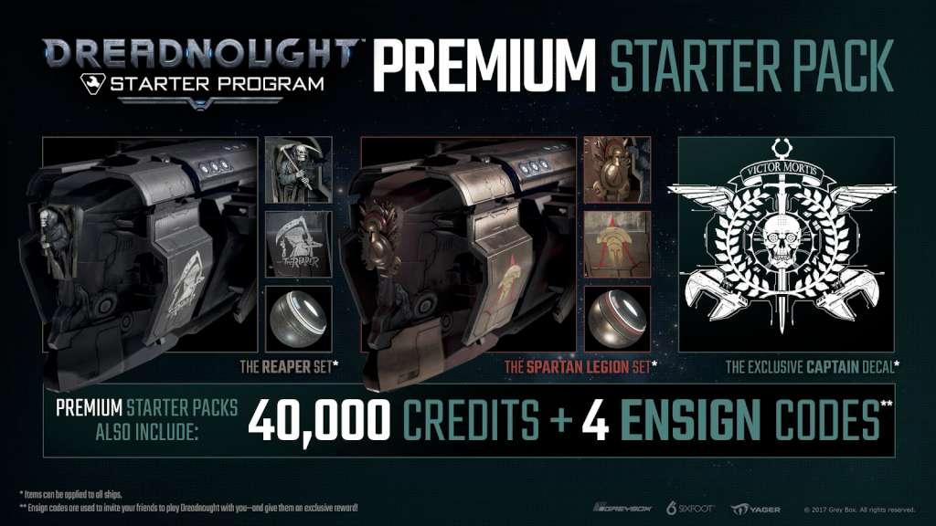 Dreadnought - Premium Starter Pack DLC Activation CD Key $0.72