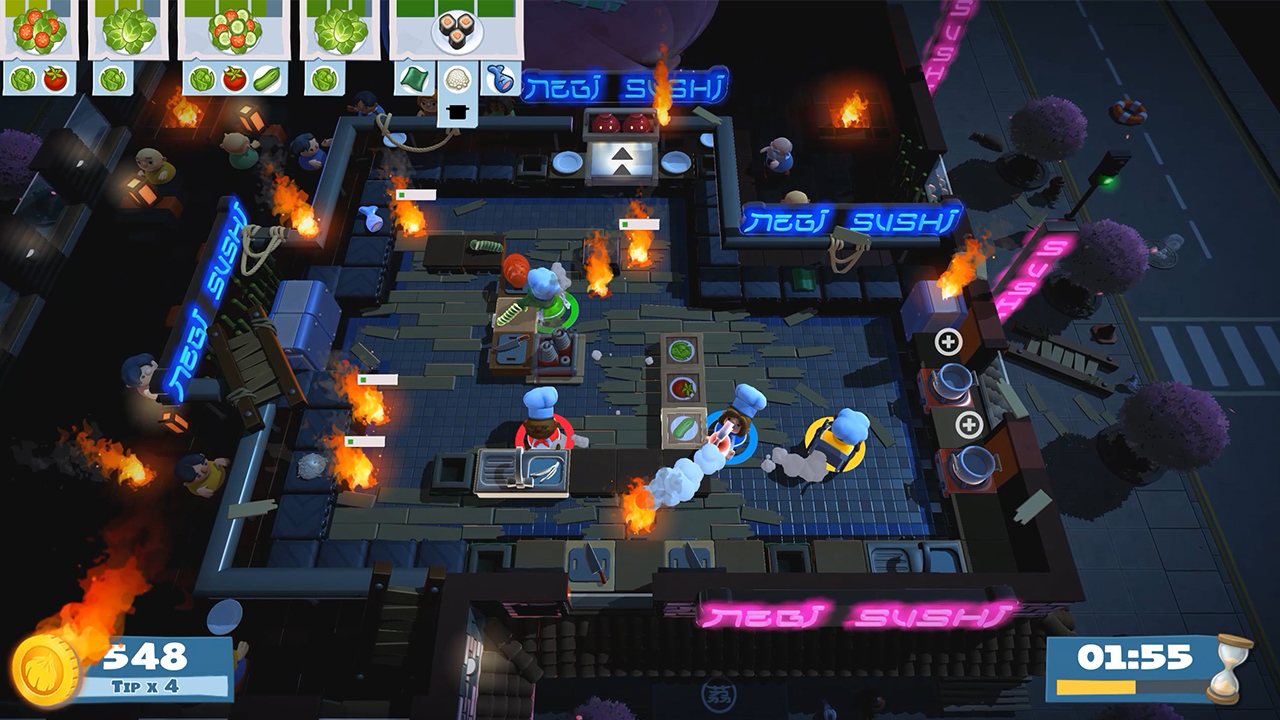 Overcooked! 2 PlayStation 4 Account pixelpuffin.net Activation Link $16.94