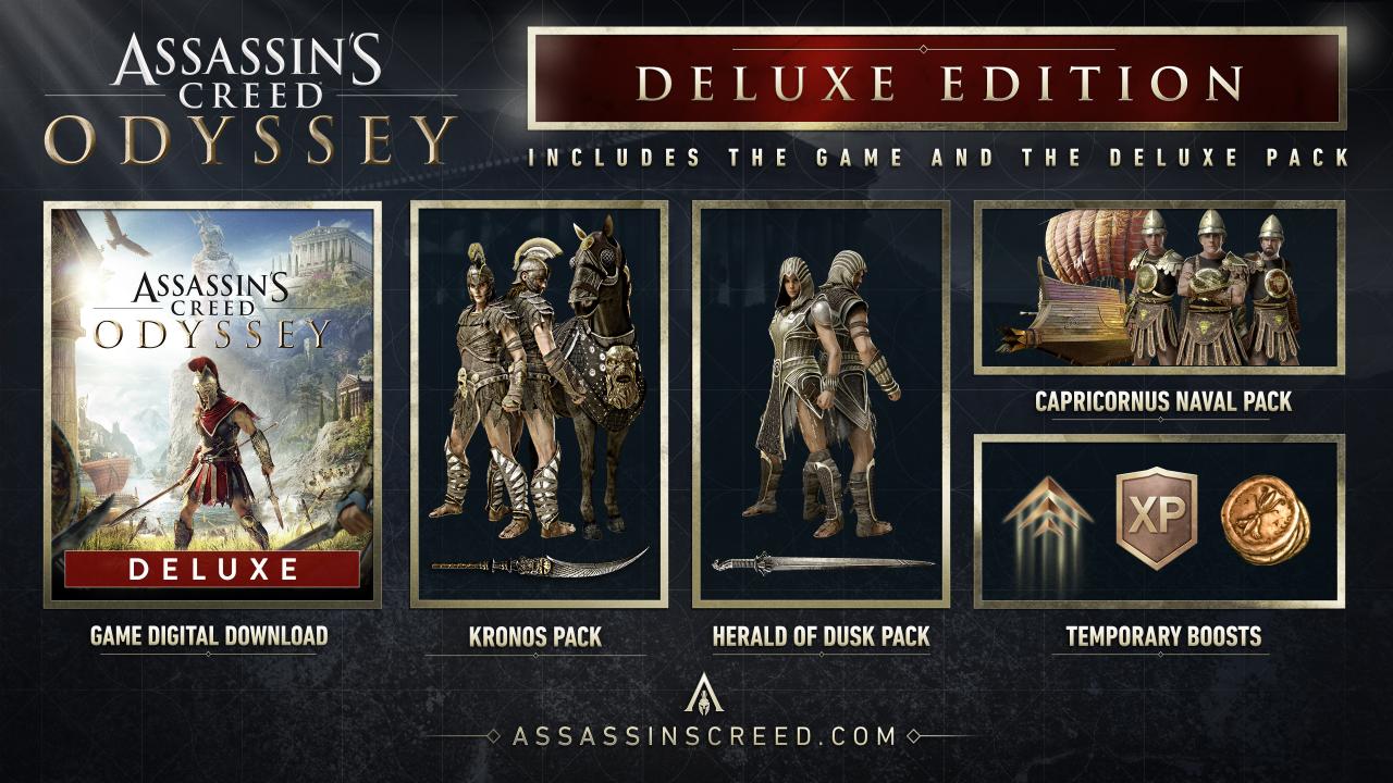 Assassin's Creed Odyssey Deluxe Edition AR XBOX One / Xbox Series X|S CD Key $4.96