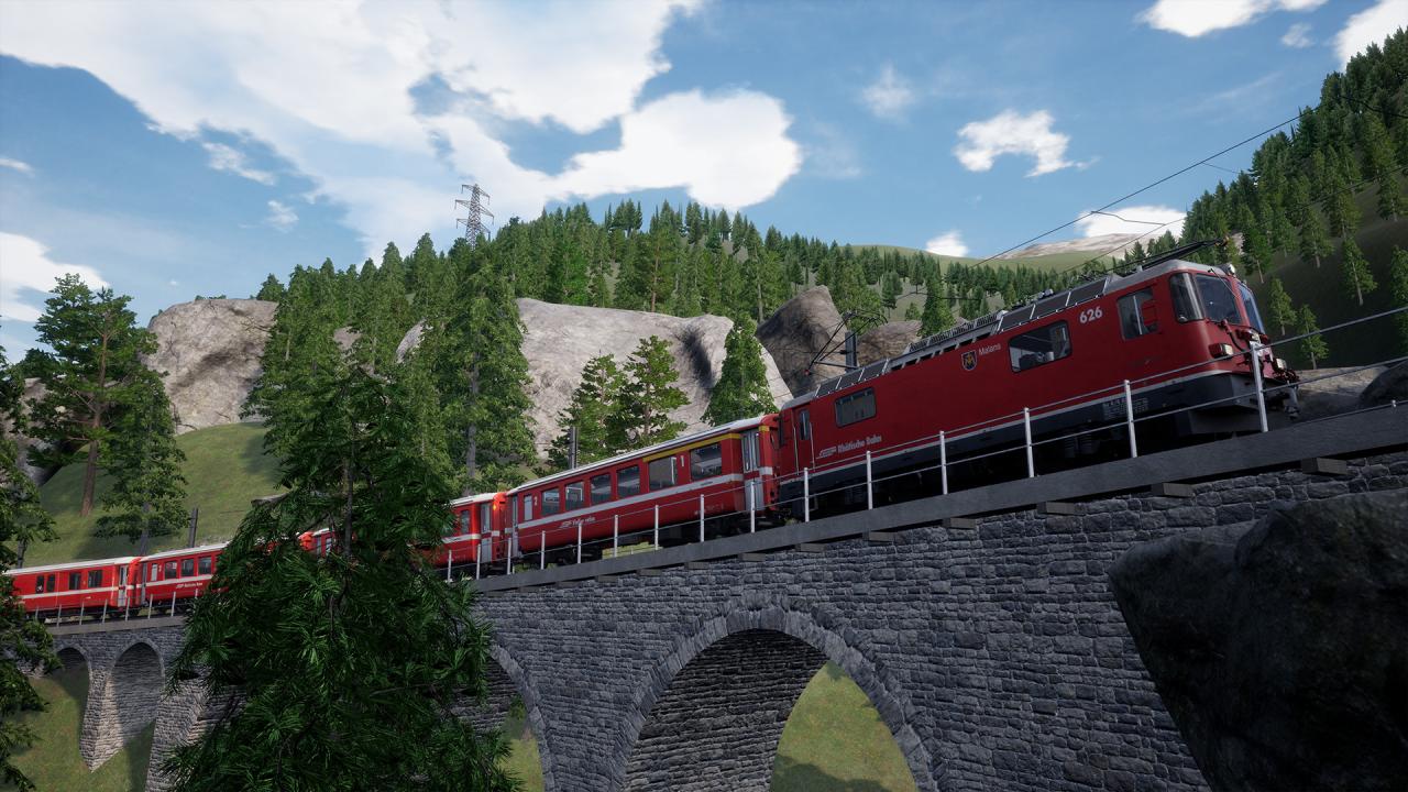 Train Sim World 2 - Arosalinie: Chur - Arosa Route Add-On DLC Steam Altergift $36.57