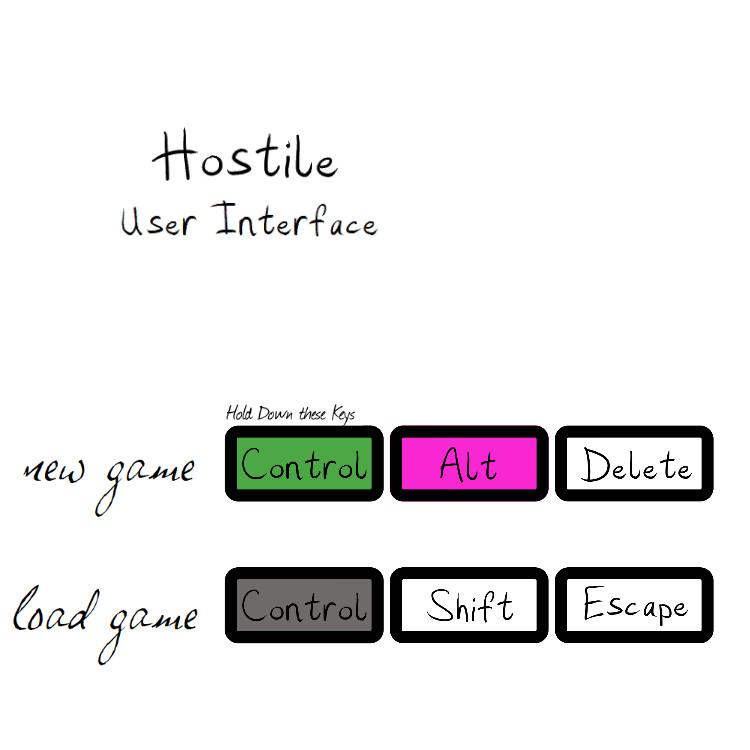 Hostile User Interface Steam CD Key $0.99