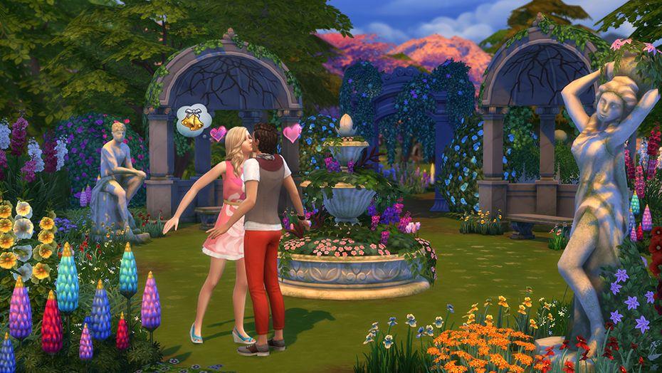 The Sims 4 - Romantic Garden Stuff DLC PS4 CD Key $13.32