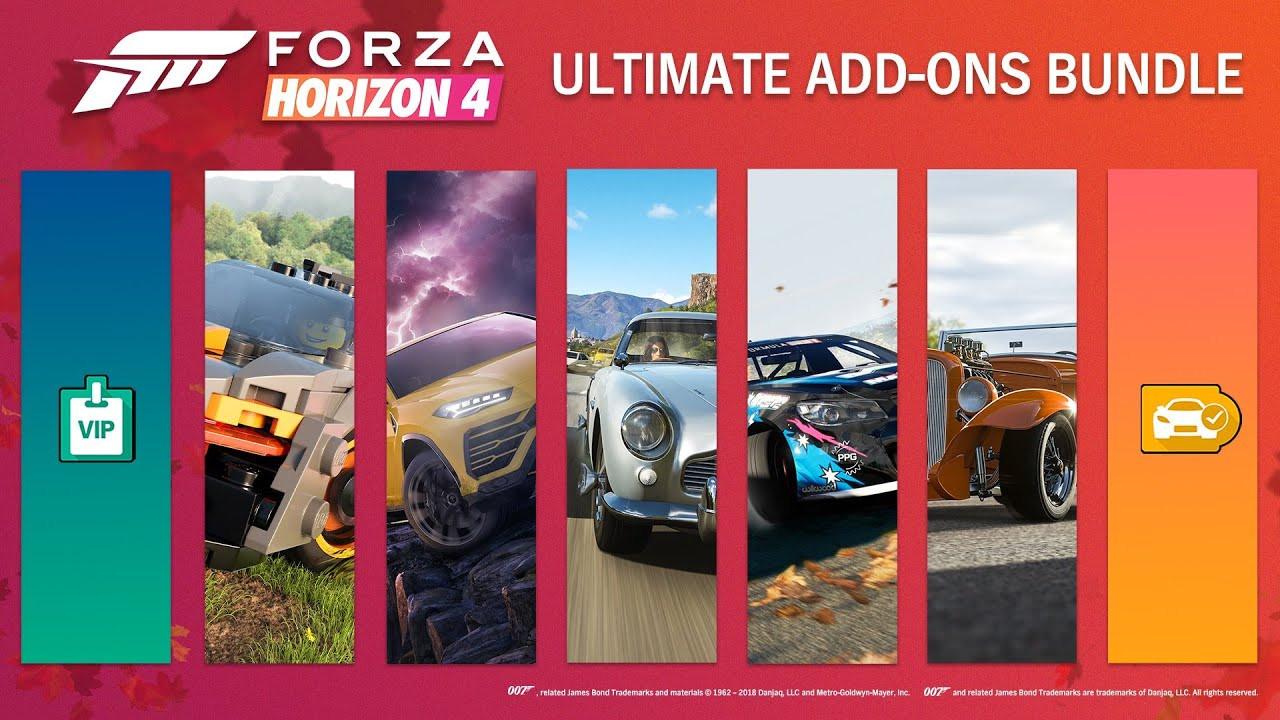 Forza Horizon 4 - Ultimate Add-Ons Bundle DLC EU XBOX One / Windows 10 CD Key $39.85