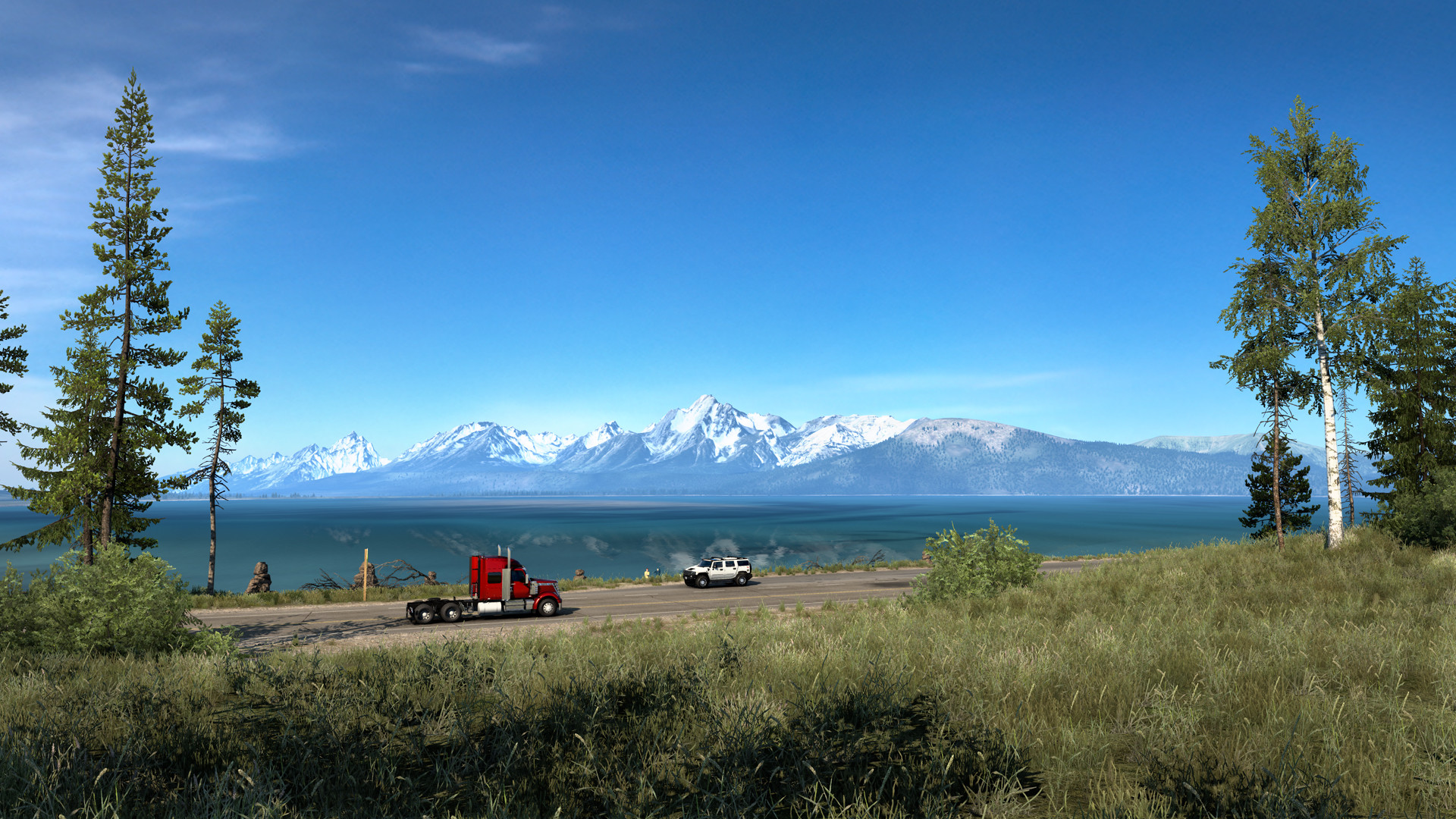 American Truck Simulator - Wyoming DLC EU Steam CD Key $12.38