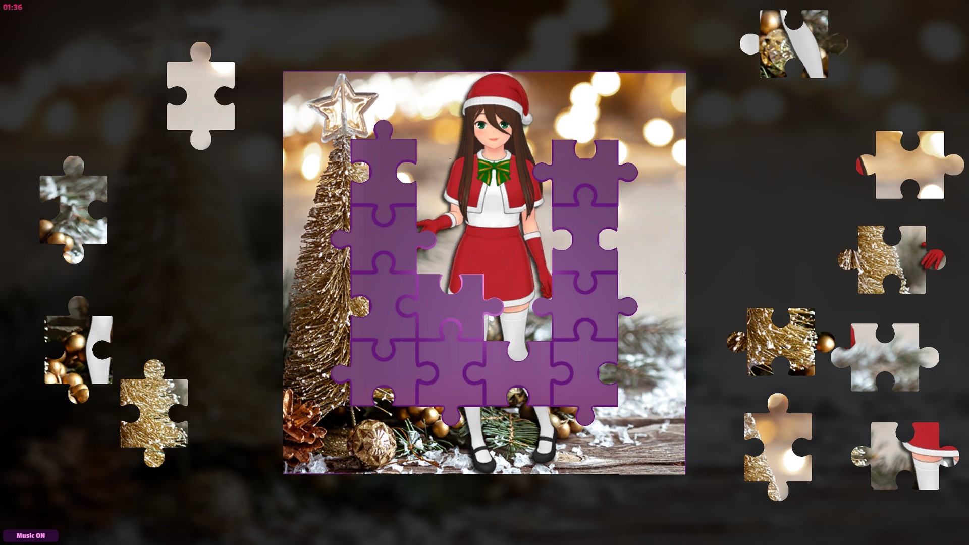 Anime Jigsaw Girls - Christmas Steam CD Key $0.18