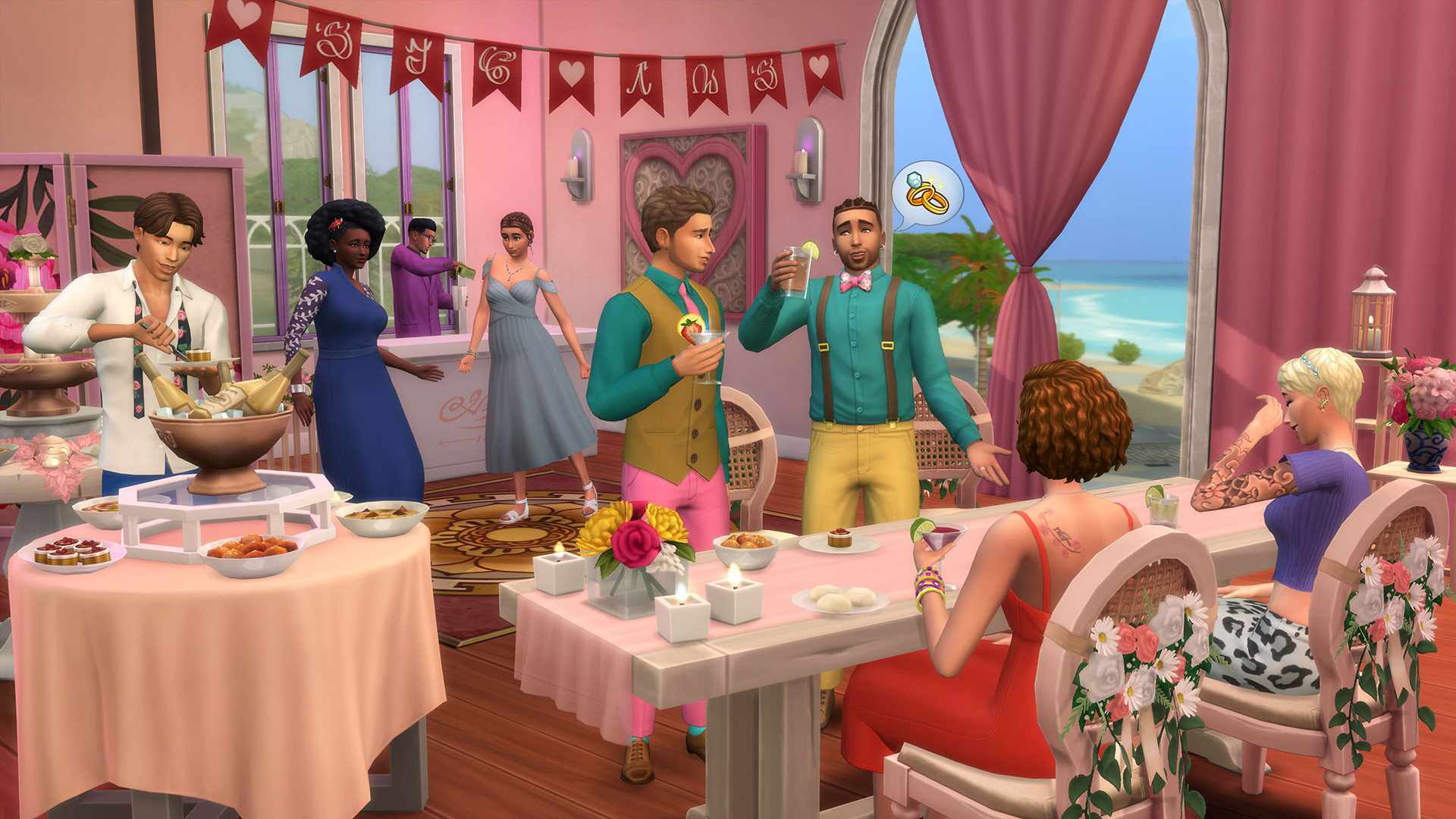 The Sims 4 - My Wedding Stories Game Pack DLC Origin CD Key $18.07