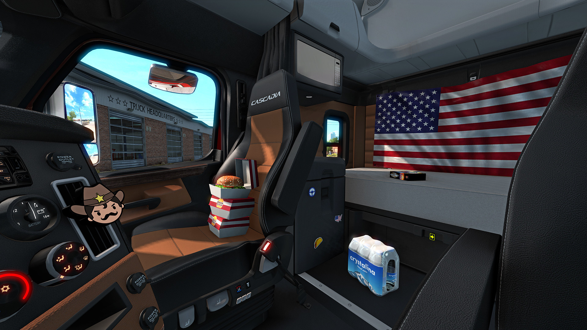 American Truck Simulator - Cabin Accessories DLC Steam CD Key $124.46
