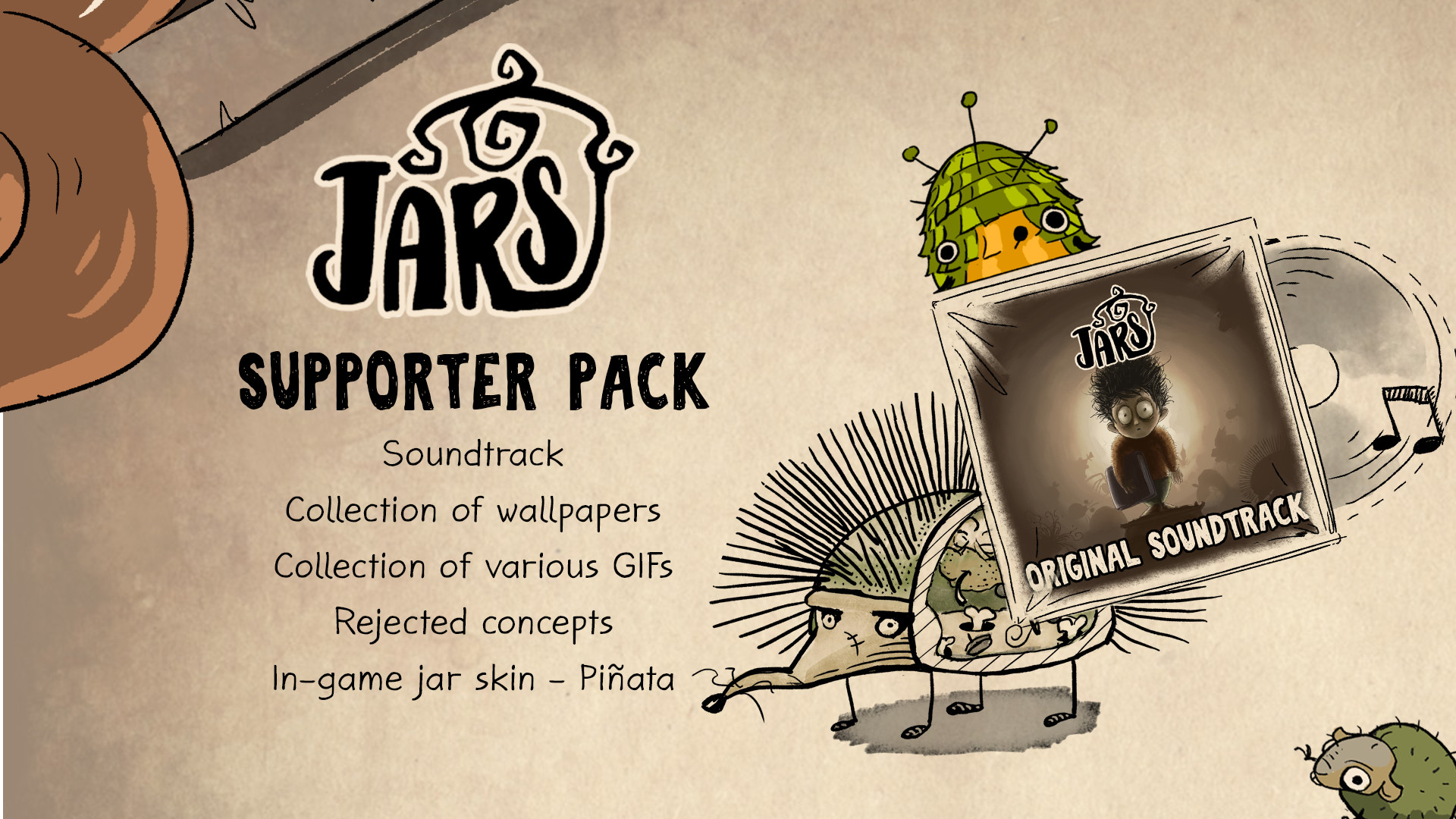 JARS - Supporter Pack DLC Steam CD Key $1.06