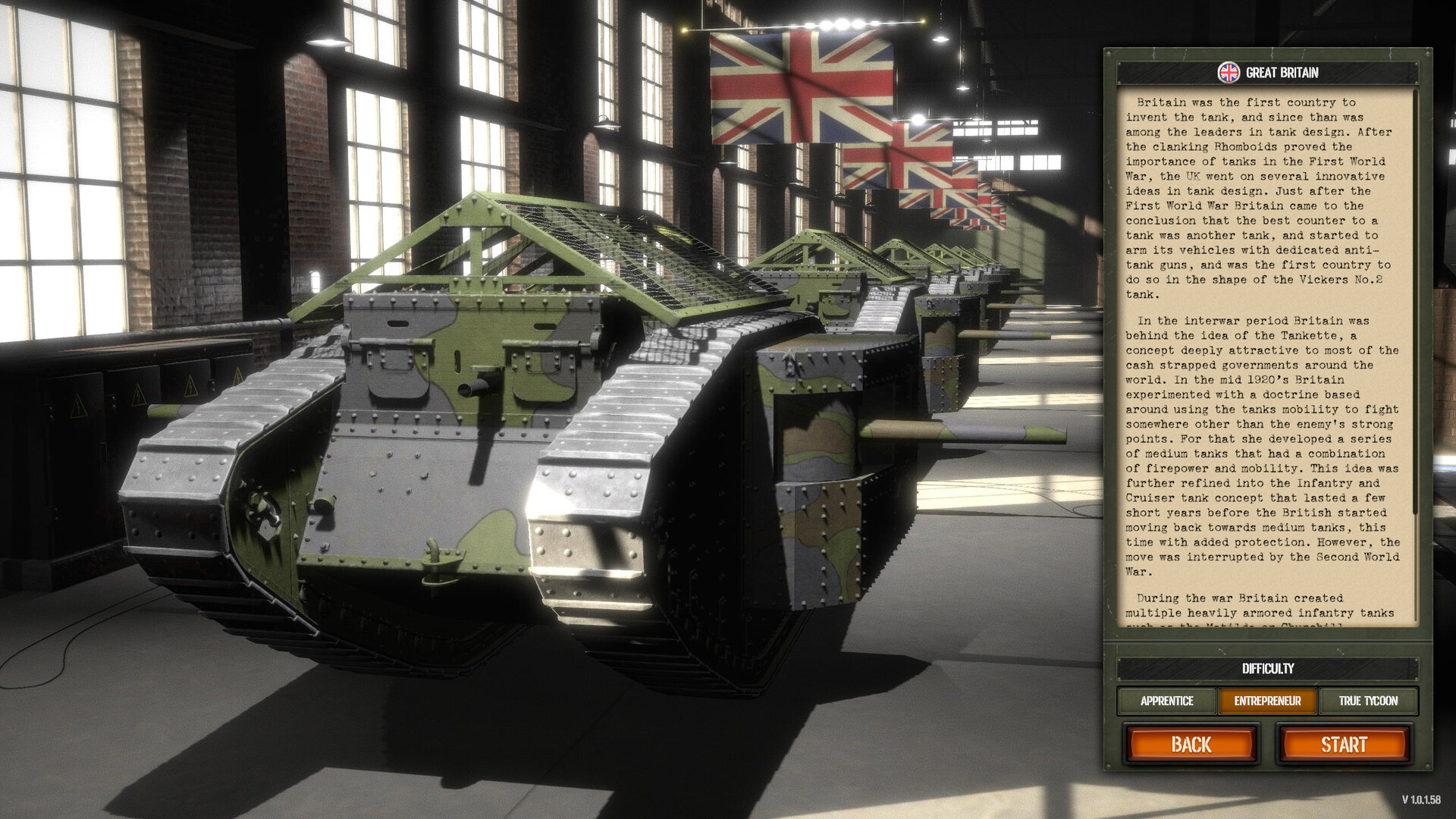 Arms Trade Tycoon Tanks Steam Account $22.02