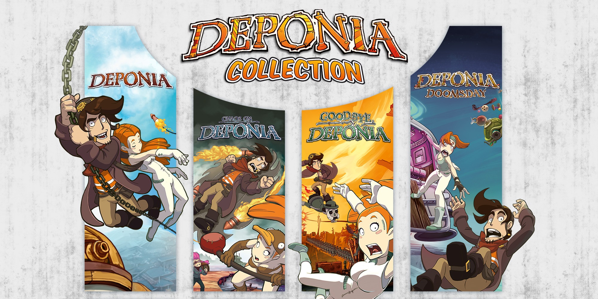 Deponia Full Scrap Collection Steam CD Key $7.9