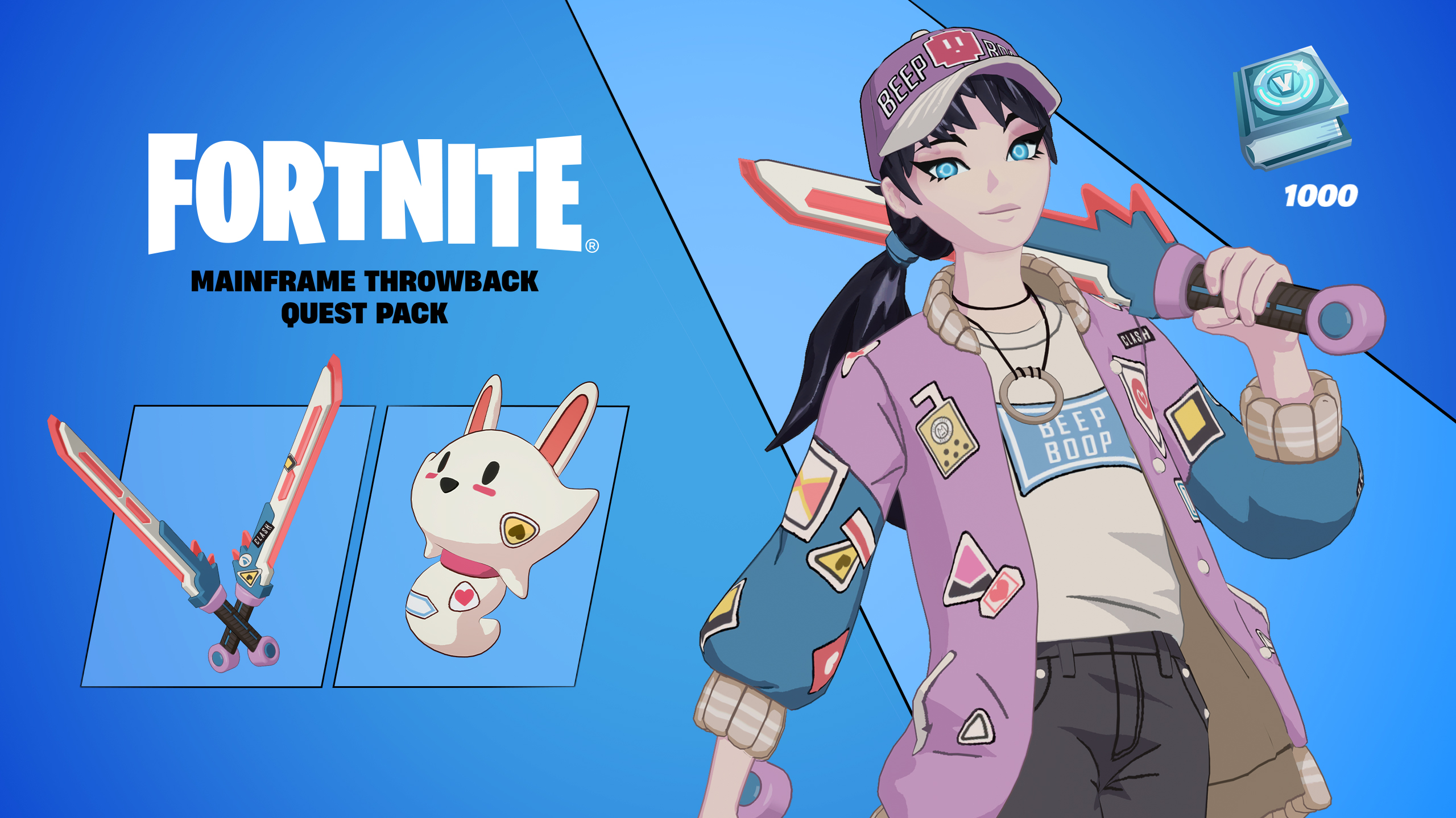 Fortnite - Mainframe Throwback Quest Pack DLC TR XBOX One / Xbox Series X|S CD Key $18.07