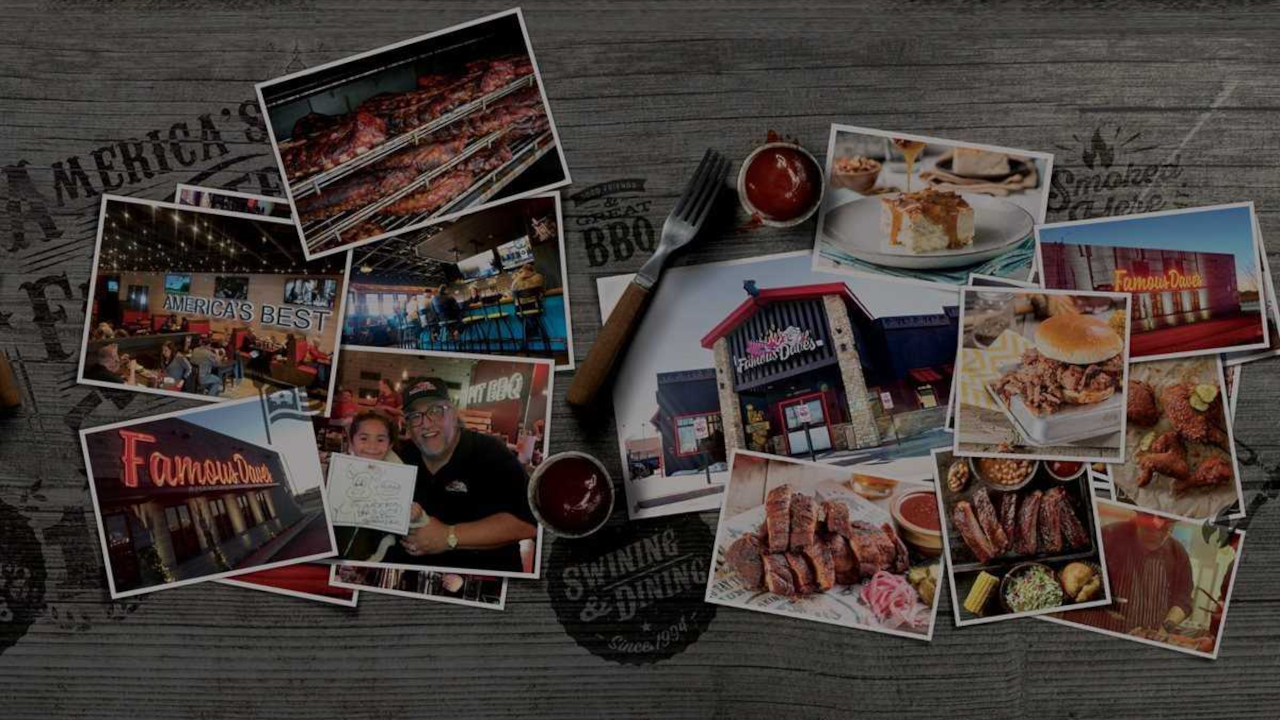 Famous Dave's $25 Gift Card US $29.28