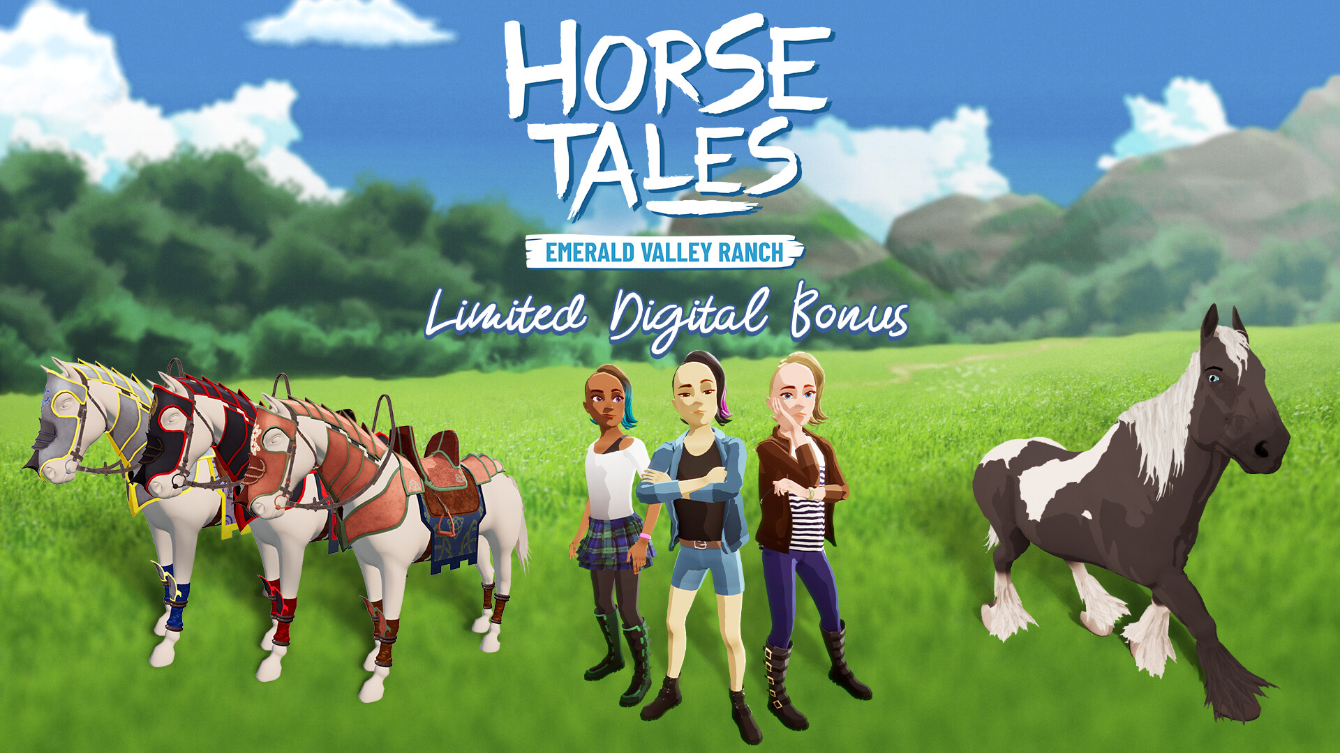 Horse Tales: Emerald Valley Ranch - Limited Digital Bonus DLC EU PS4 CD Key $3.38