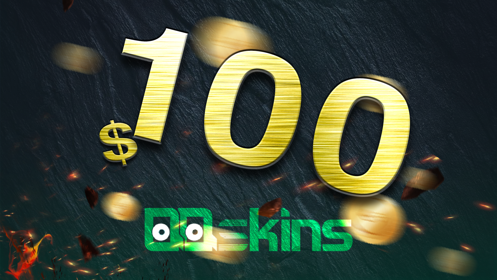 QQSkins $100 Wallet Card $109.64