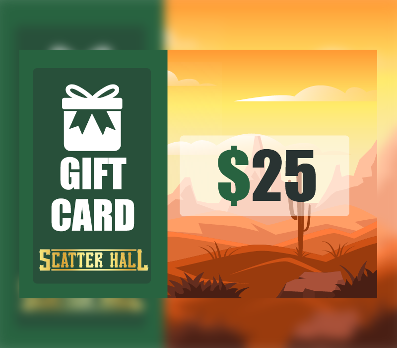 Scatterhall - $25 Gift Card $30.68