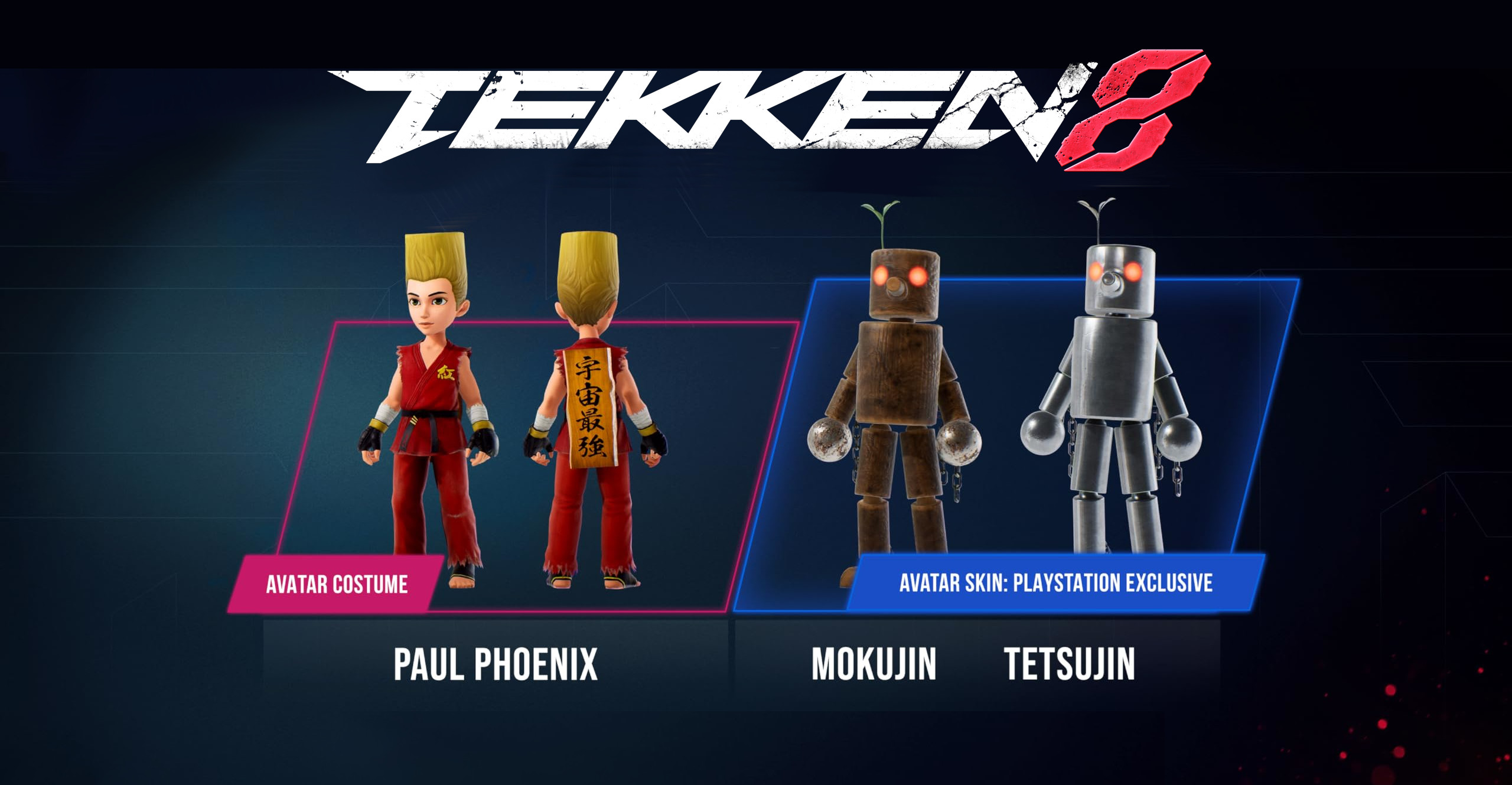 TEKKEN 8 - Pre-order Bonus: Paul Pheonix Set + Mokujin & Tetsujin Skins DLC EU PS5 CD Key $0.68