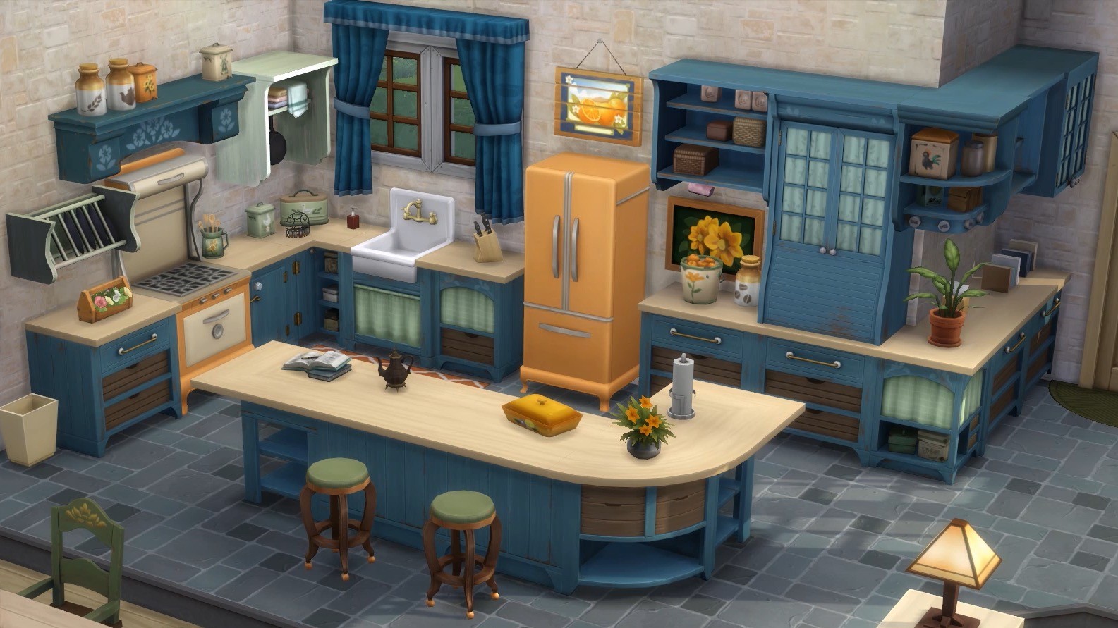 The Sims 4 - Country Kitchen Kit DLC Origin CD Key $7.59