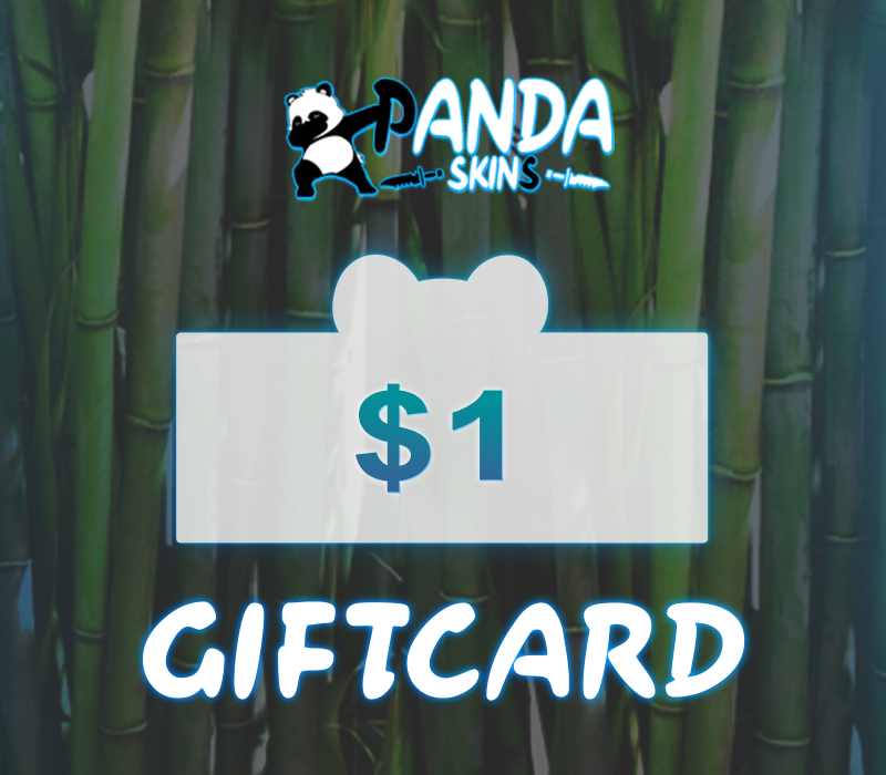 PandaSkins $1 Gift Card $1.29