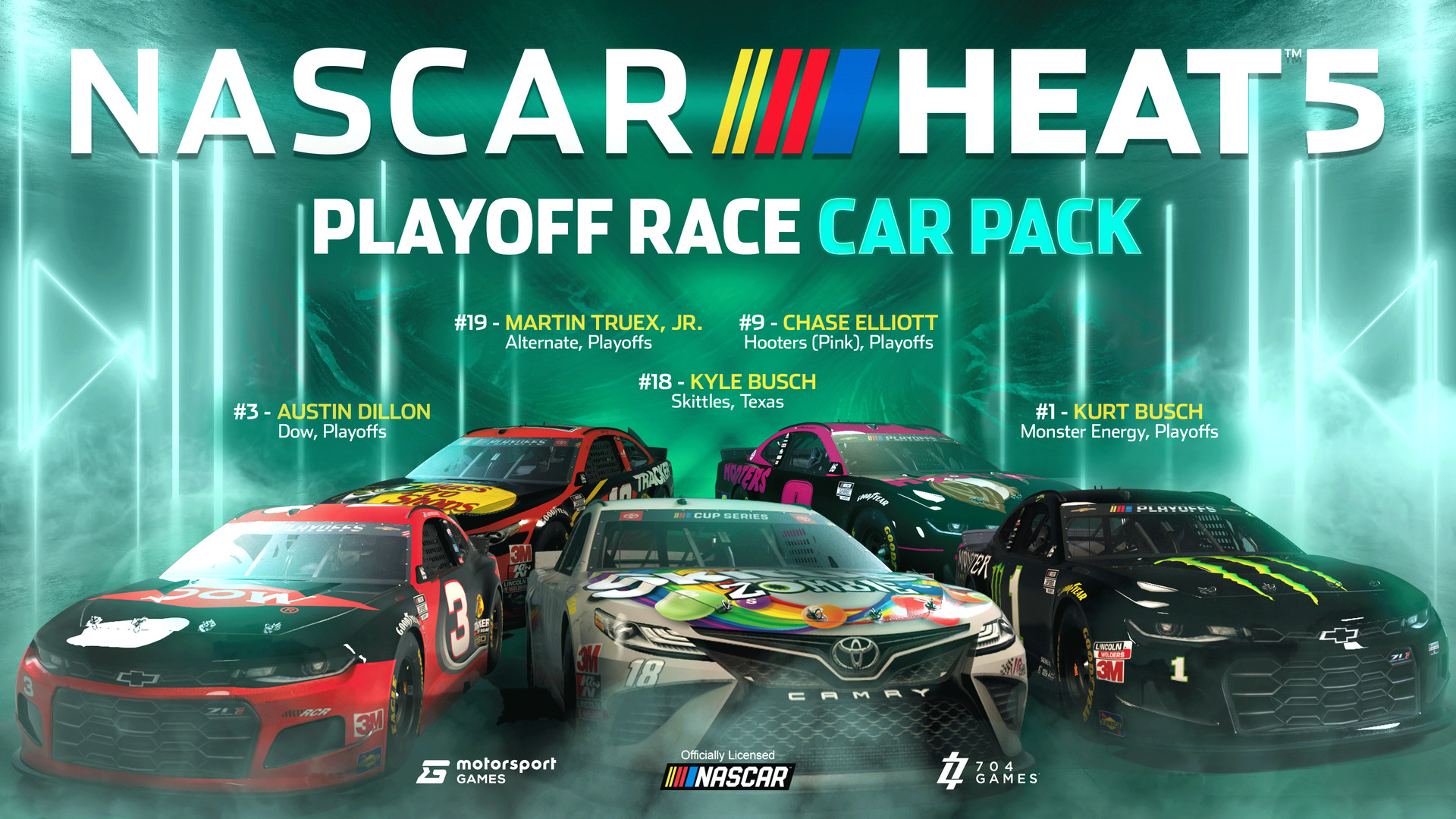 NASCAR Heat 5 - Playoff Pack DLC Steam CD Key $0.24
