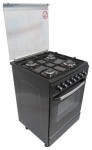 Fresh 55х55 FORNO black Кухонная плита <br />55.00x85.00x55.00 см