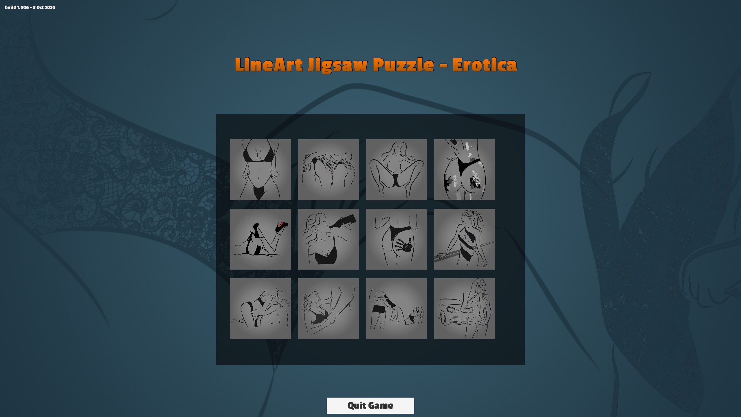 LineArt Jigsaw Puzzle - Erotica Steam CD Key $0.21