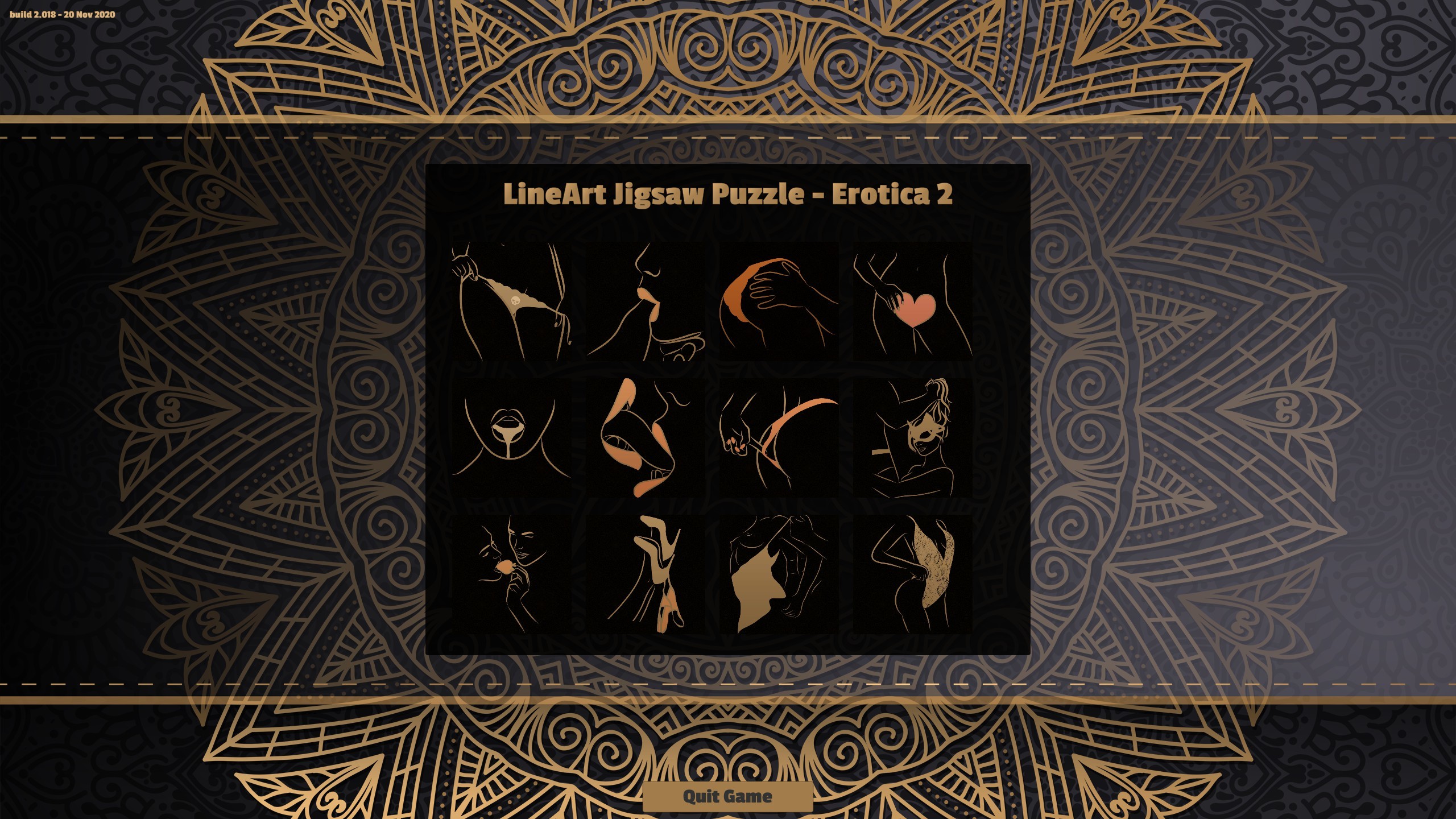 LineArt Jigsaw Puzzle - Erotica 2 Steam CD Key $0.21