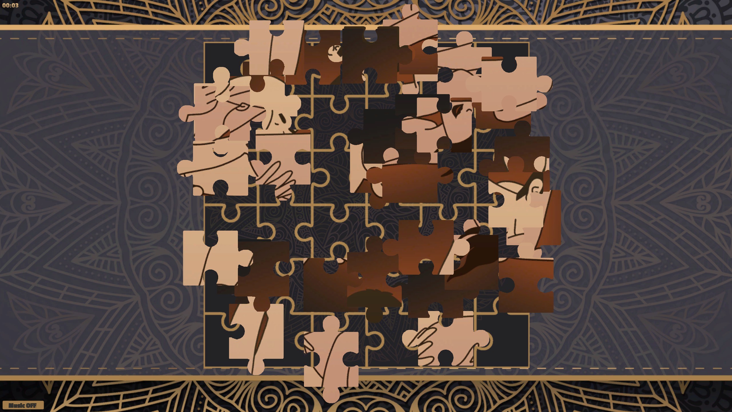 LineArt Jigsaw Puzzle - Erotica 5 Steam CD Key $0.21