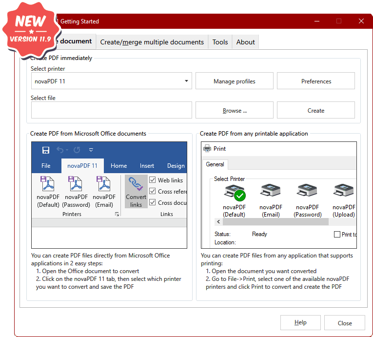 novaPDF Lite 11 Key (Lifetime  / 1 PC) $4.24