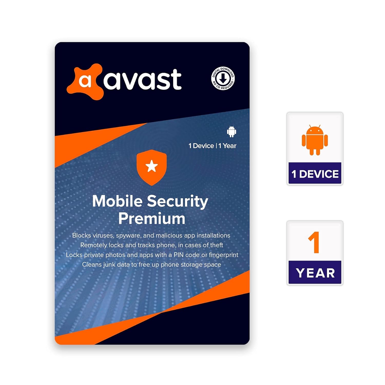 Avast Mobile Security Premium for Android 2024 Key (3 Years / 1 Device) $11.29