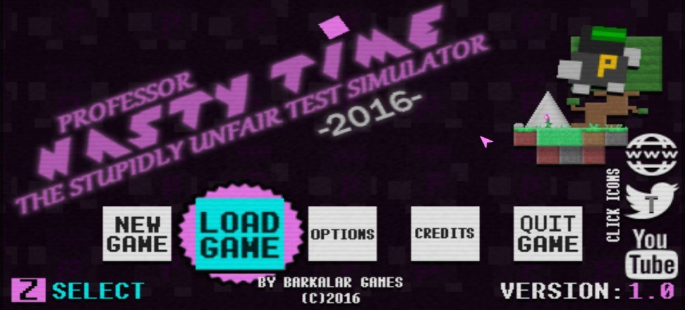 Professor Nasty Time: The Stupidly Unfair Test Simulator 2016 Steam CD Key $2.2