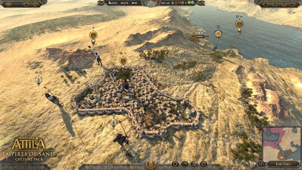 Total War: ATTILA - Empires of Sand Culture Pack DLC Steam CD Key $6.72