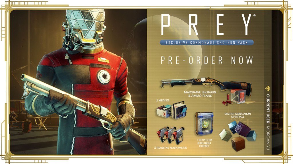 Prey + Cosmonaut Shotgun Pack DLC Steam CD Key $7.45