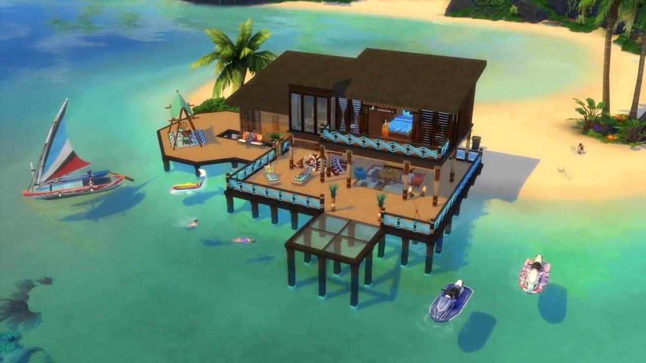 The Sims 4 - Island Living DLC EU Origin CD Key $19.76