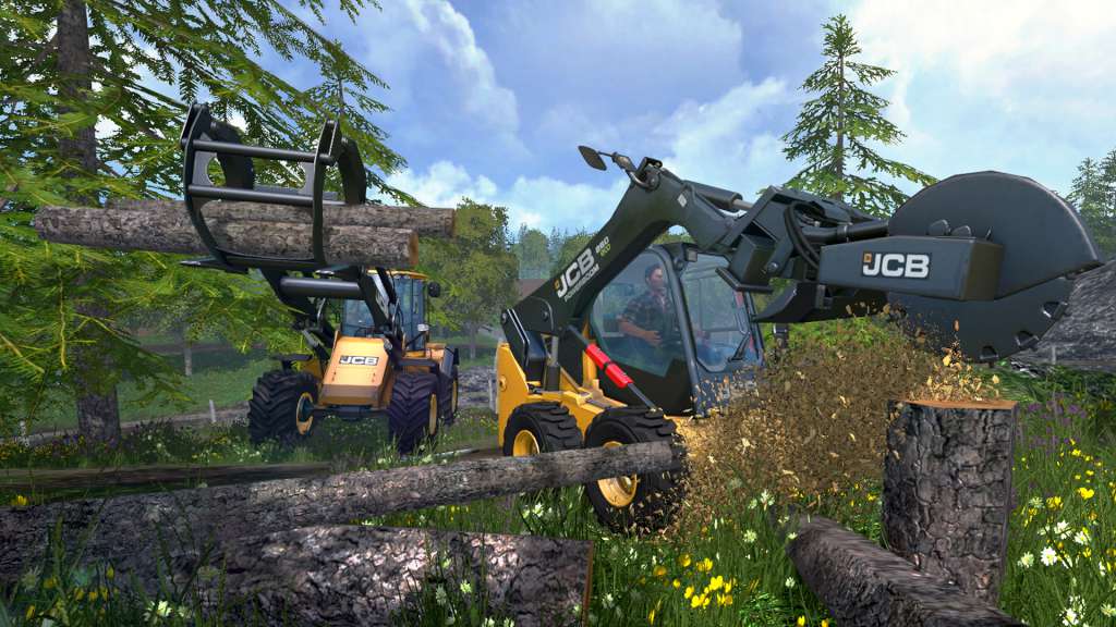 Farming Simulator 15 - JCB DLC Steam CD Key $11.25