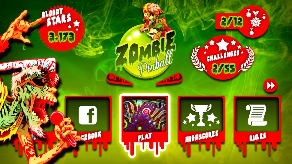 Zombie Pinball Steam CD Key $0.88