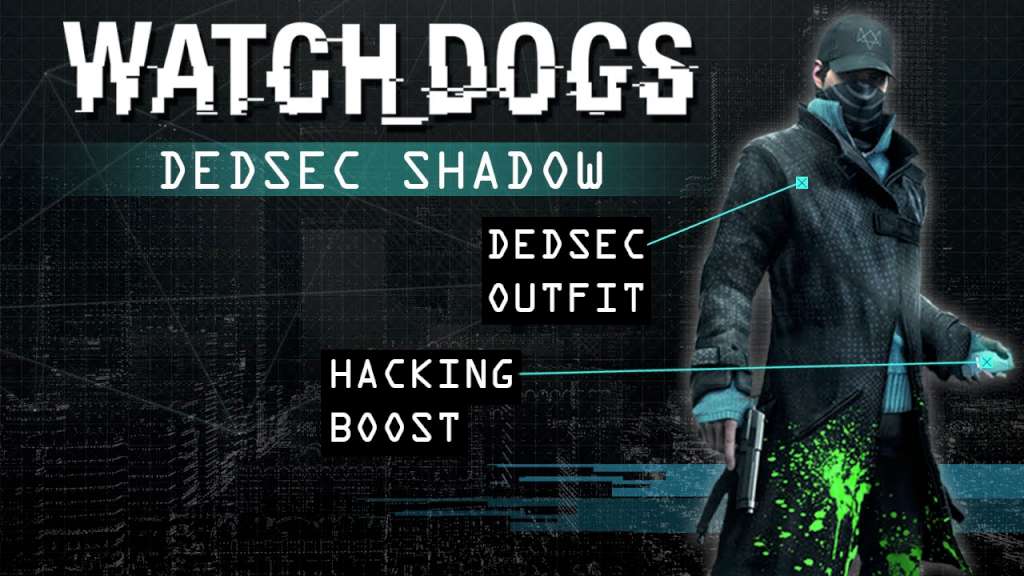 Watch Dogs - DEDSEC Outfit + Chicago South Club Skin Pack DLC EU PS3 CD Key $2.95