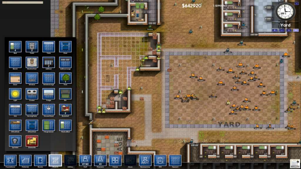 Prison Architect Name in Game Steam Gift $8.08