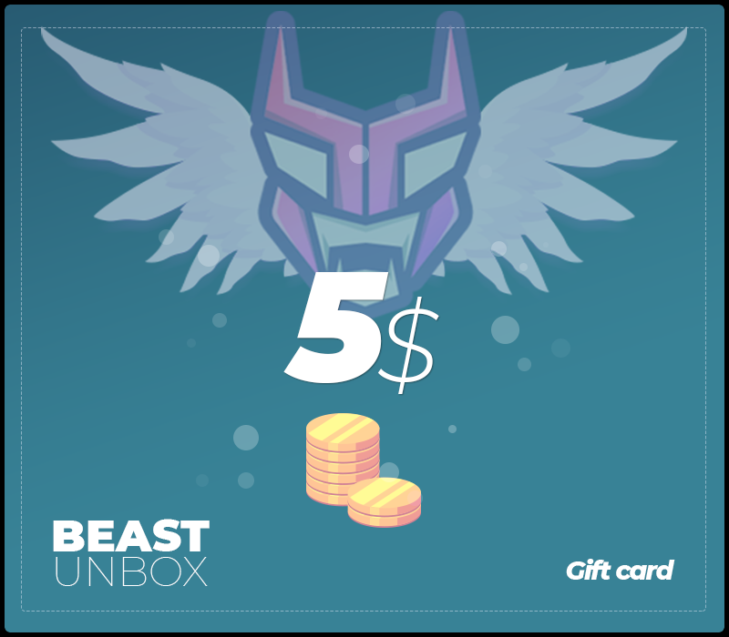 BeastUnbox.com $5 Gift Card $5.53