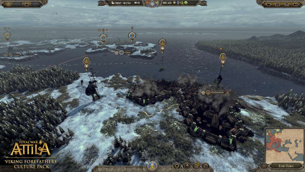 Total War: ATTILA - Viking Forefathers Culture Pack DLC Steam CD Key $4.5