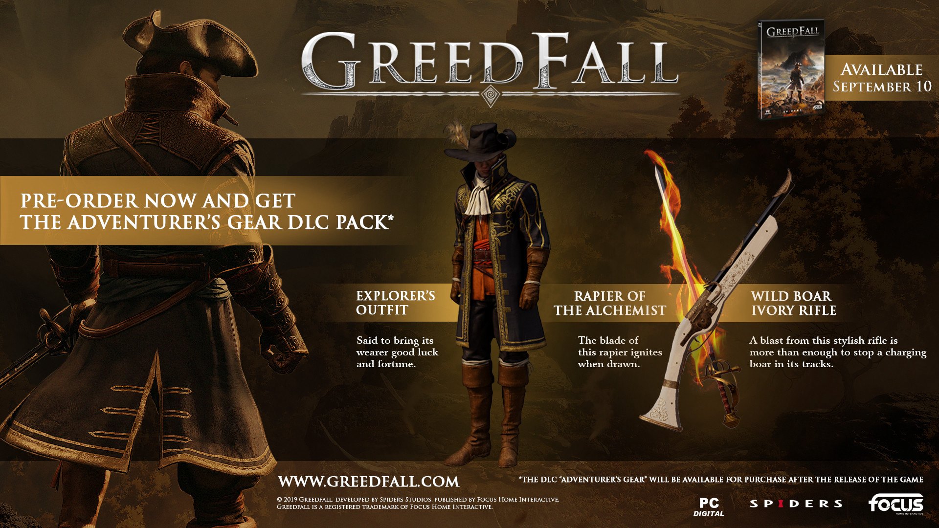 GreedFall Gold Edition EU XBOX One CD Key $19.55