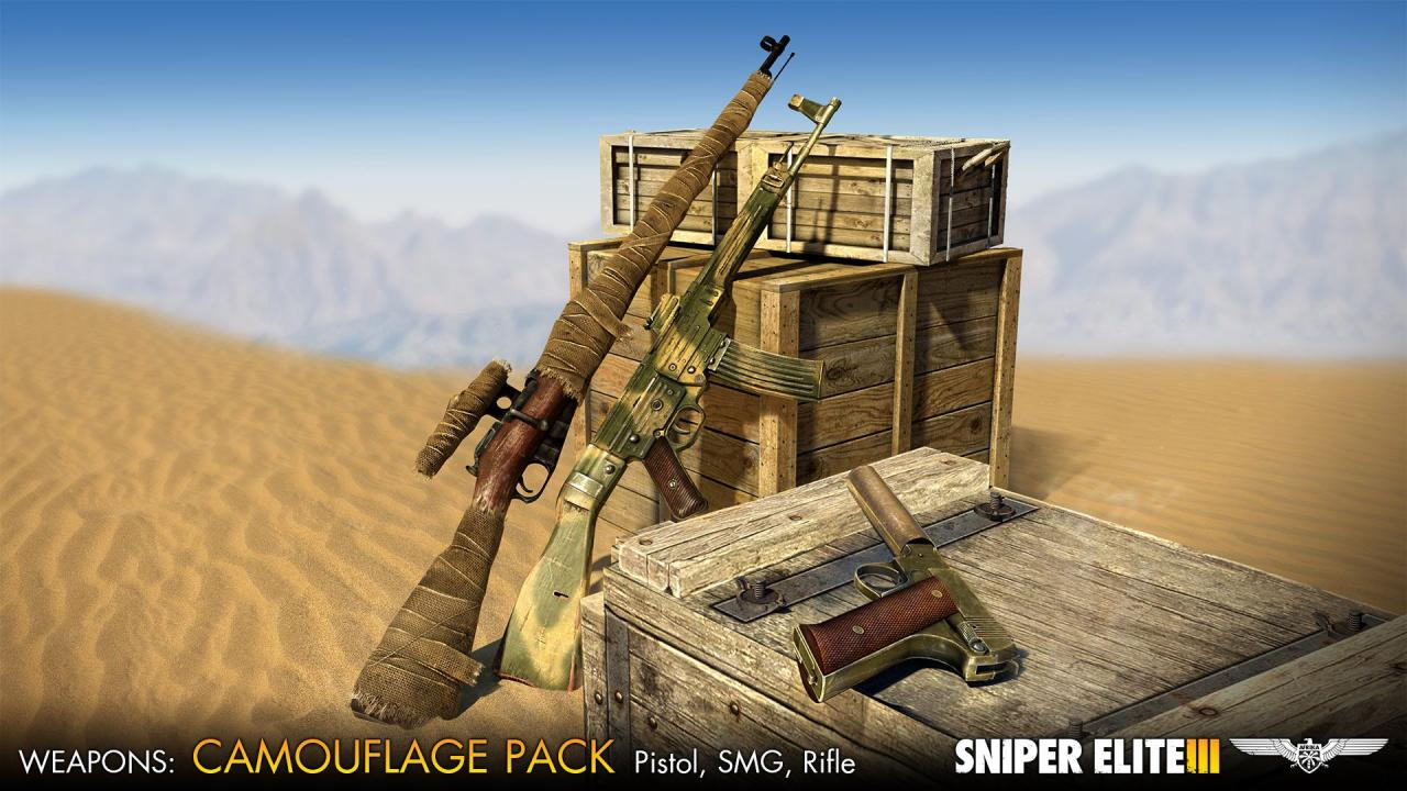 Sniper Elite III - Camouflage Weapons Pack DLC Steam CD Key $2.25