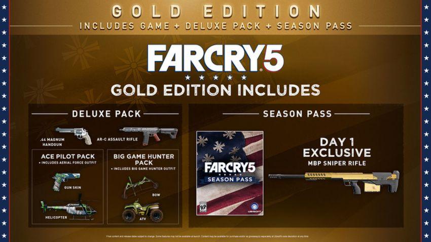 Far Cry 5 Gold Edition DE Ubisoft Connect CD Key $16.57