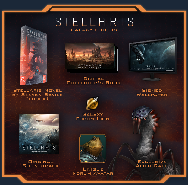 Stellaris Galaxy Edition EU Steam CD Key $13.62