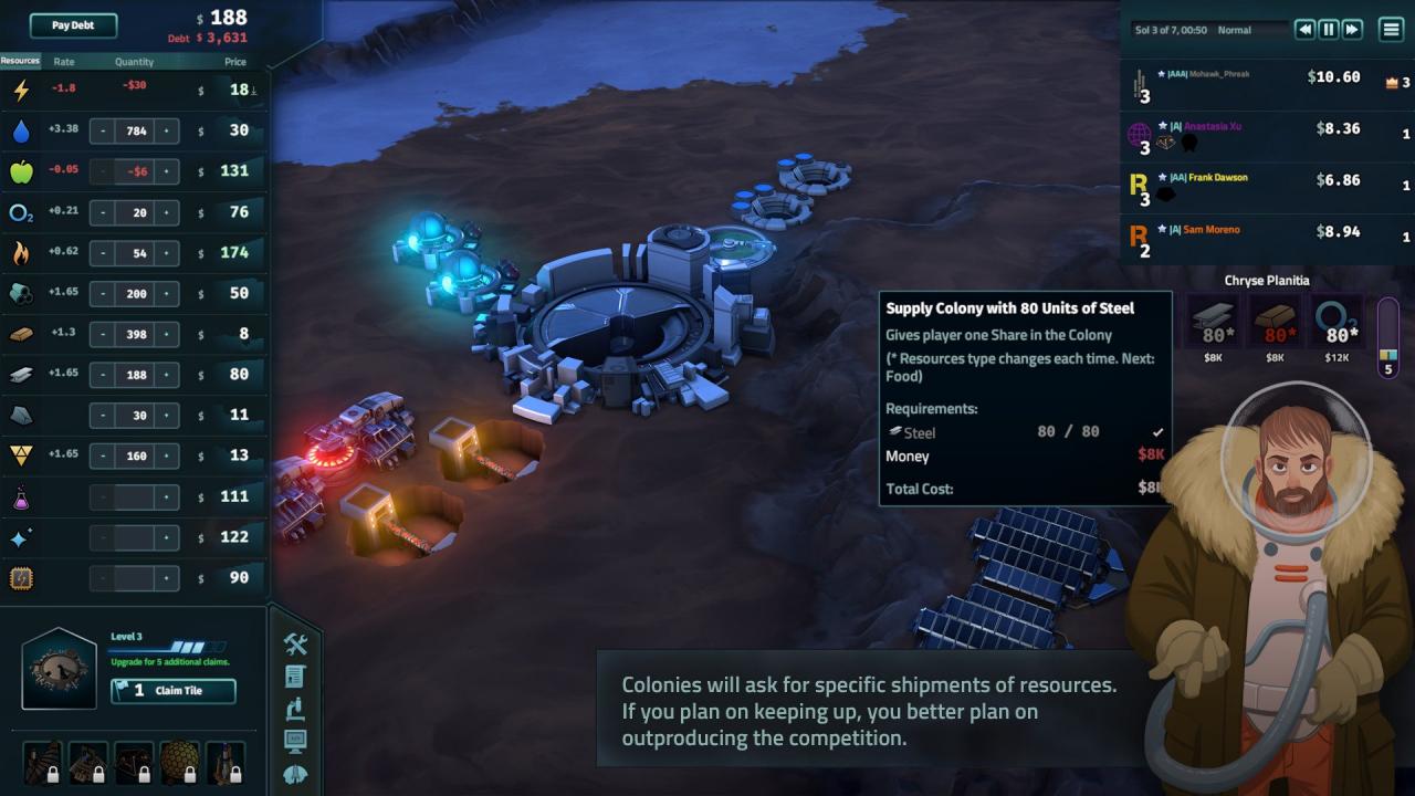 Offworld Trading Company - The Patron and the Patriot DLC Steam CD Key $4.27