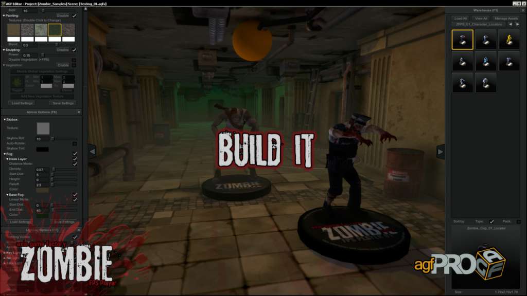 Axis Game Factory's AGFPRO Zombie FPS Player DLC Steam CD Key $0.33