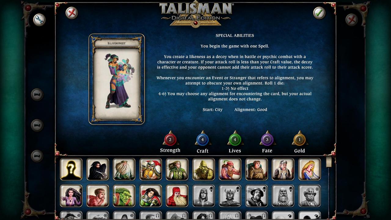 Talisman - Character Pack #11 - Illusionist DLC Steam CD Key $0.8