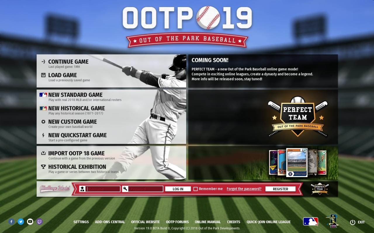 Out of the Park Baseball 19 Steam CD Key $135.58