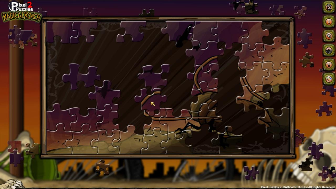 Pixel Puzzles 2: RADical ROACH Steam CD Key $0.5